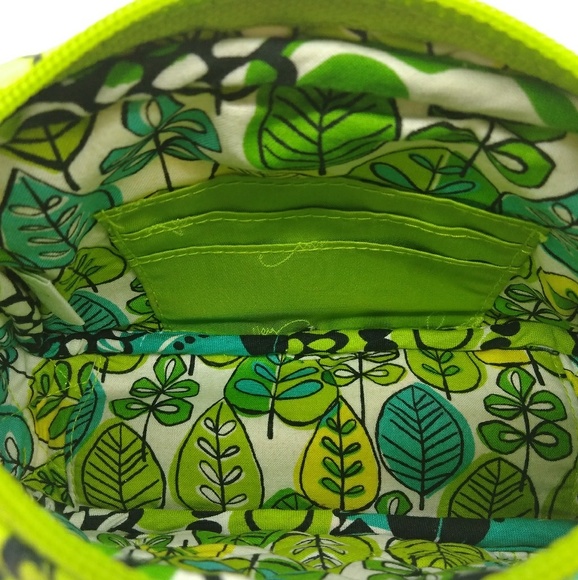 Vera Bradley Limes Up Mini Chain Crossbody Bag - Picture 7 of 8